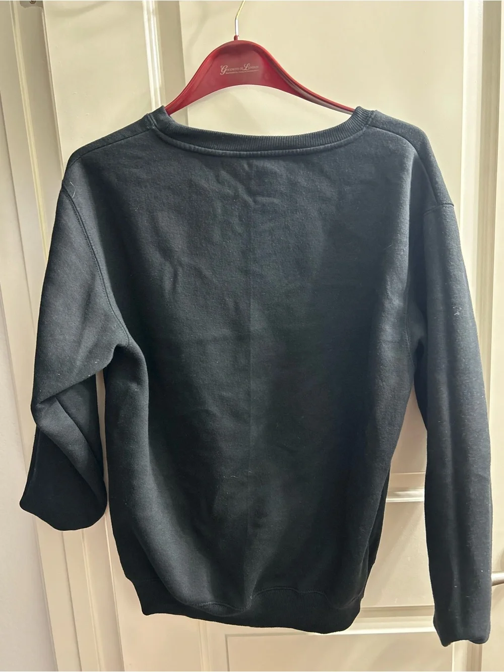 Black New York Graphic Crewneck Sweater